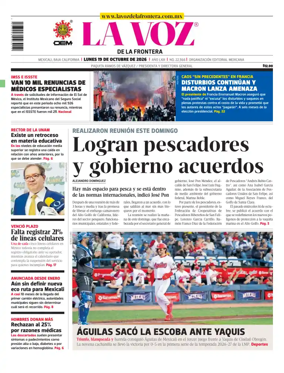 Cover of La Voz de la Frontera