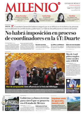 Cover of Milenio Edo de Mexico