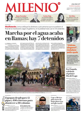 Cover of Milenio Jalisco