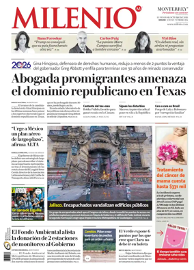 Cover of Milenio Monterrey