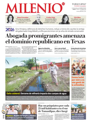 Cover of Milenio Tamaulipas