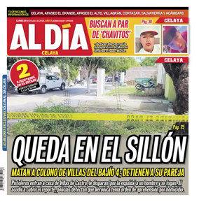 Cover of Periodico Al Dia (Celaya)