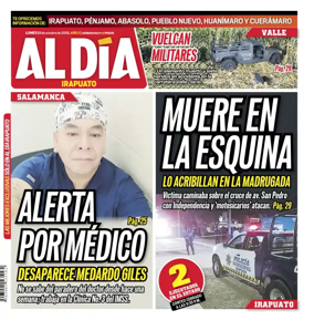 Cover of Periodico Al Dia (Irapuato)