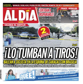Cover of Periodico Al Dia (Leon)