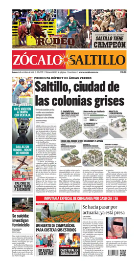 Cover of Zocalo Saltillo