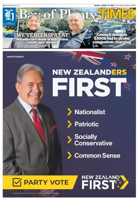 Cover of Bay of Plenty Times