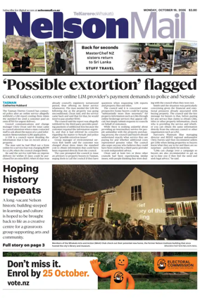 Cover of Nelson Mail