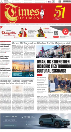 Cover of Times of Oman