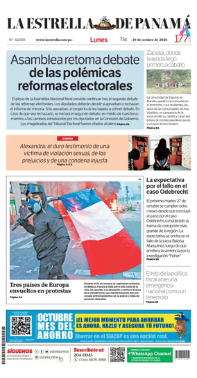 Cover of La Estrella de Panama