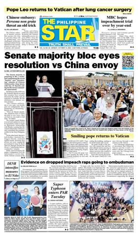 Cover of The Philippine Star