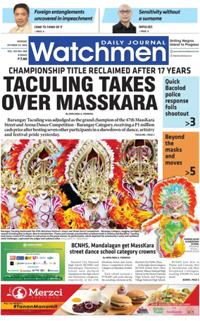 Cover of Watchmen Daily Journal
