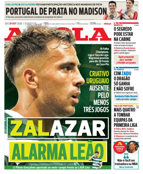 Cover of A BOLA (Portuguese)
