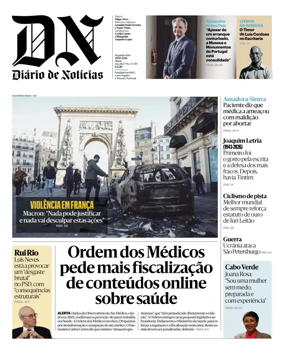 Cover of Diario de Noticias