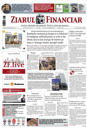 Cover of Ziarul Financiar