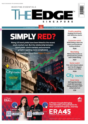 Cover of The Edge Singapore