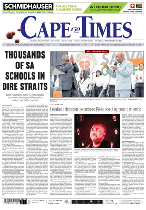 Cover of Cape Times