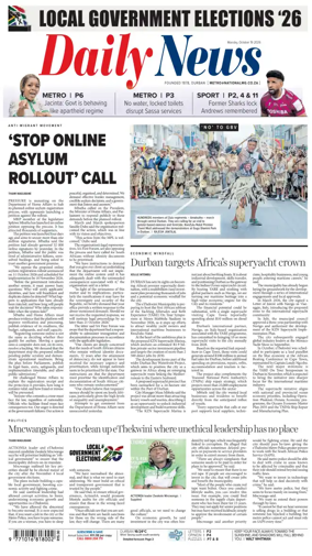 Cover of Daily News