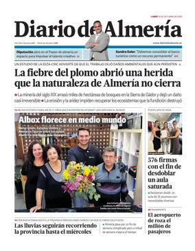 Cover of Diario de Almeria