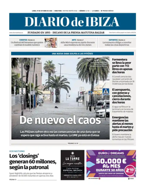 Cover of Diario de Ibiza