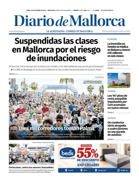 Cover of Diario de Mallorca