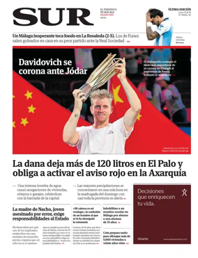 Cover of Diario Sur_Ultima
