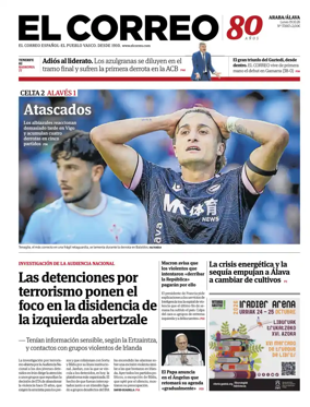 Cover of EL Correo (Alava)