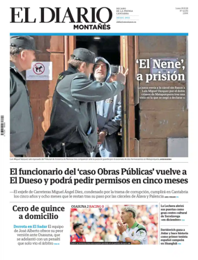 Cover of El Diario Montanes
