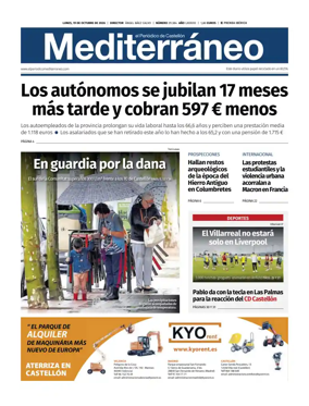 Cover of El Periodico Mediterraneo