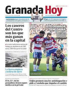 Cover of Granada Hoy