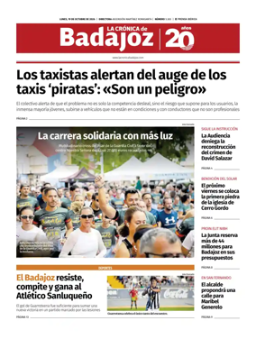 Cover of La Cronica de Badajoz BE