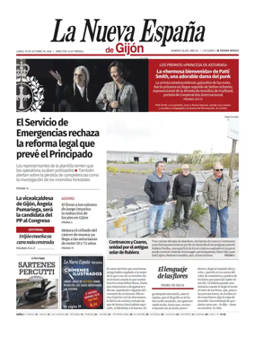 Cover of La Nueva Espana (Gijon)