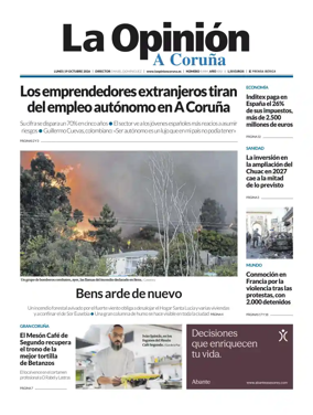 Cover of La Opinion de A Coruna