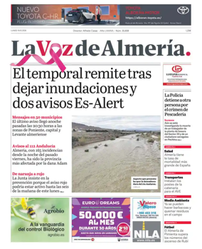 Cover of La Voz de Almeria