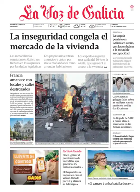 Cover of La Voz de Galicia (Carballo)