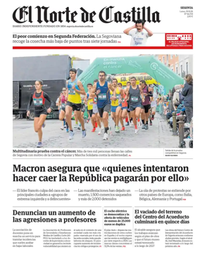 Cover of Norte de Castilla (Segovia)