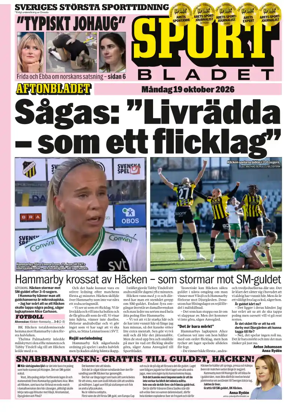 Cover of Sportbladet