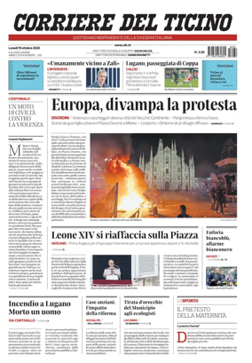 Cover of Corriere del Ticino