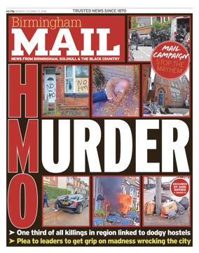 Cover of Birmingham Mail