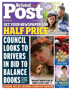 Cover of Bristol Post