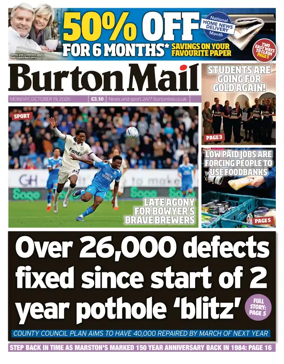 Cover of Burton Mail