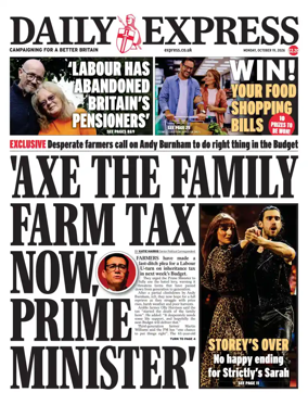 Cover of Daily Express