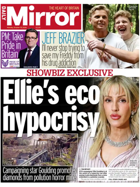 Cover of Daily Mirror