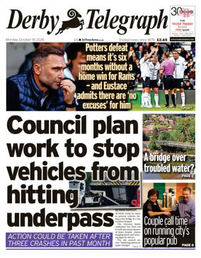 Cover of Derby Telegraph