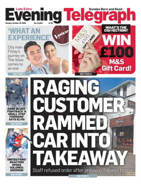 Cover of Evening Telegraph (First Edition)