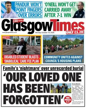 Cover of Glasgow Times