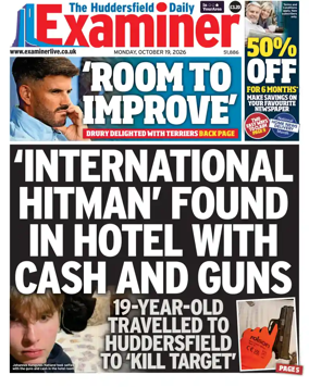 Cover of Huddersfield Daily Examiner