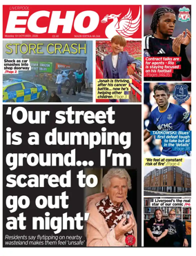 Cover of Liverpool Echo