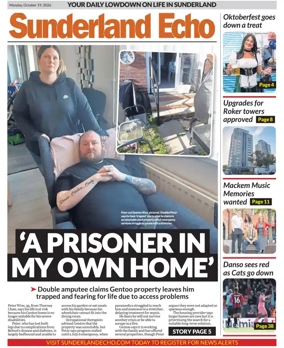 Cover of Sunderland Echo