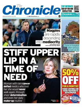 Cover of The Chronicle (South Tyneside and Durham)