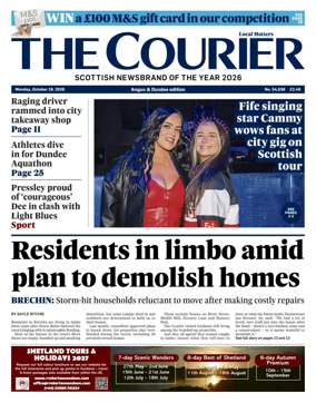 Cover of The Courier & Advertiser (Angus and Dundee)